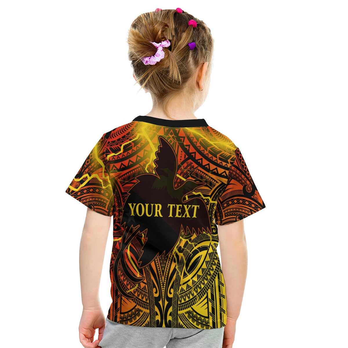 Custom Papua New Guinea T Shirt KID Stalwart Polynesian Special LT13 - Wonder Print Shop