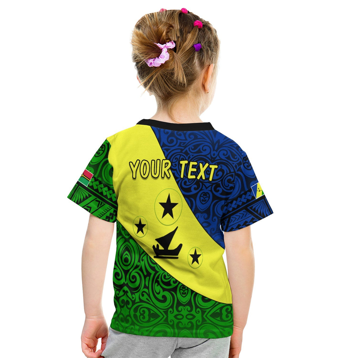 Custom Malampa Province T Shirt KID Vanuatu Pattern LT13 - Wonder Print Shop