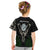 Aotearoa Fern T Shirt KID Maori Manaia and Fish LT13 - Wonder Print Shop