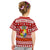Tonga Kilisimasi Fiefia T Shirt KID Merry Christmas with Tongan Pattern LT13 - Wonder Print Shop