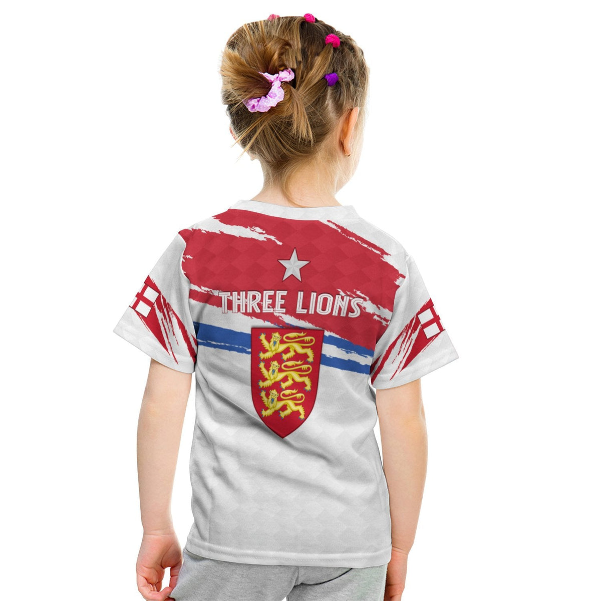 England Football T Shirt KID - Come on England LT13 - Wonder Print Shop