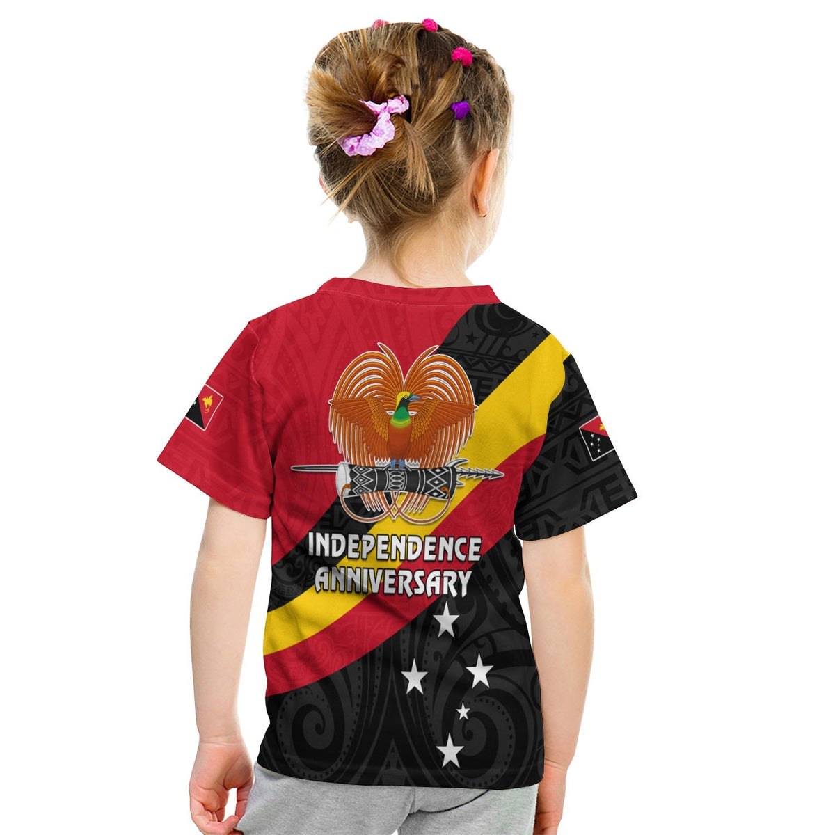 Papua New Guinea T Shirt KID Happy Independence Day LT13 - Wonder Print Shop