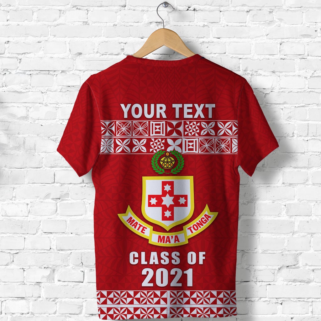 Custom Kolisi Tonga T Shirt Class Year and Your Text LT13 - Wonder Print Shop