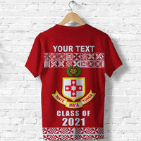 Custom Kolisi Tonga T Shirt Class Year and Your Text LT13 - Wonder Print Shop
