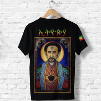 Ethiopia Proud T Shirt Haile Selassie I LT13 - Wonder Print Shop