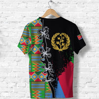 Eritrea Special Knot T Shirt African Pattern Version Black LT13 - Wonder Print Shop