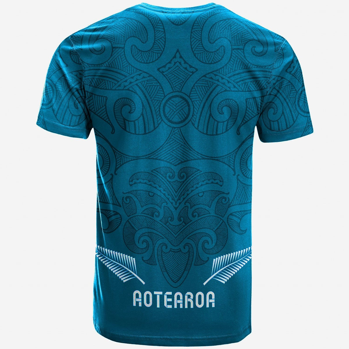 Maori 2021 T Shirt Turquoise Aotearoa Tattoo LT13 - Wonder Print Shop