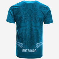 Maori 2021 T Shirt Turquoise Aotearoa Tattoo LT13 - Wonder Print Shop