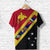 Papua New Guinea Pattern T Shirt Four Province LT13 - Wonder Print Shop