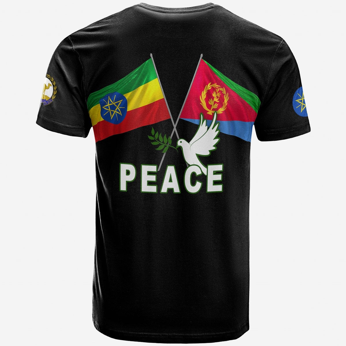 Ethiopia and Eritrea T Shirt Strong Friendship LT13 - Wonder Print Shop