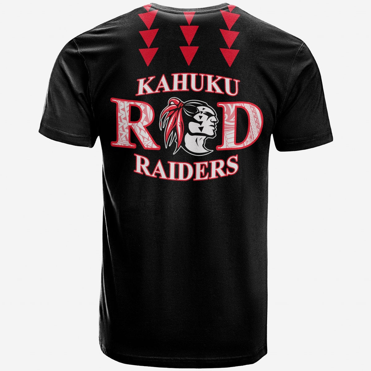 Red Raiders T Shirt Kahuku School Lt13 - Wonder Print Shop