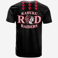 Red Raiders T Shirt Kahuku School LT13 - Wonder Print Shop
