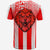 Football Labasa Fa T Shirt Red Lion Fiji LT13 - Wonder Print Shop