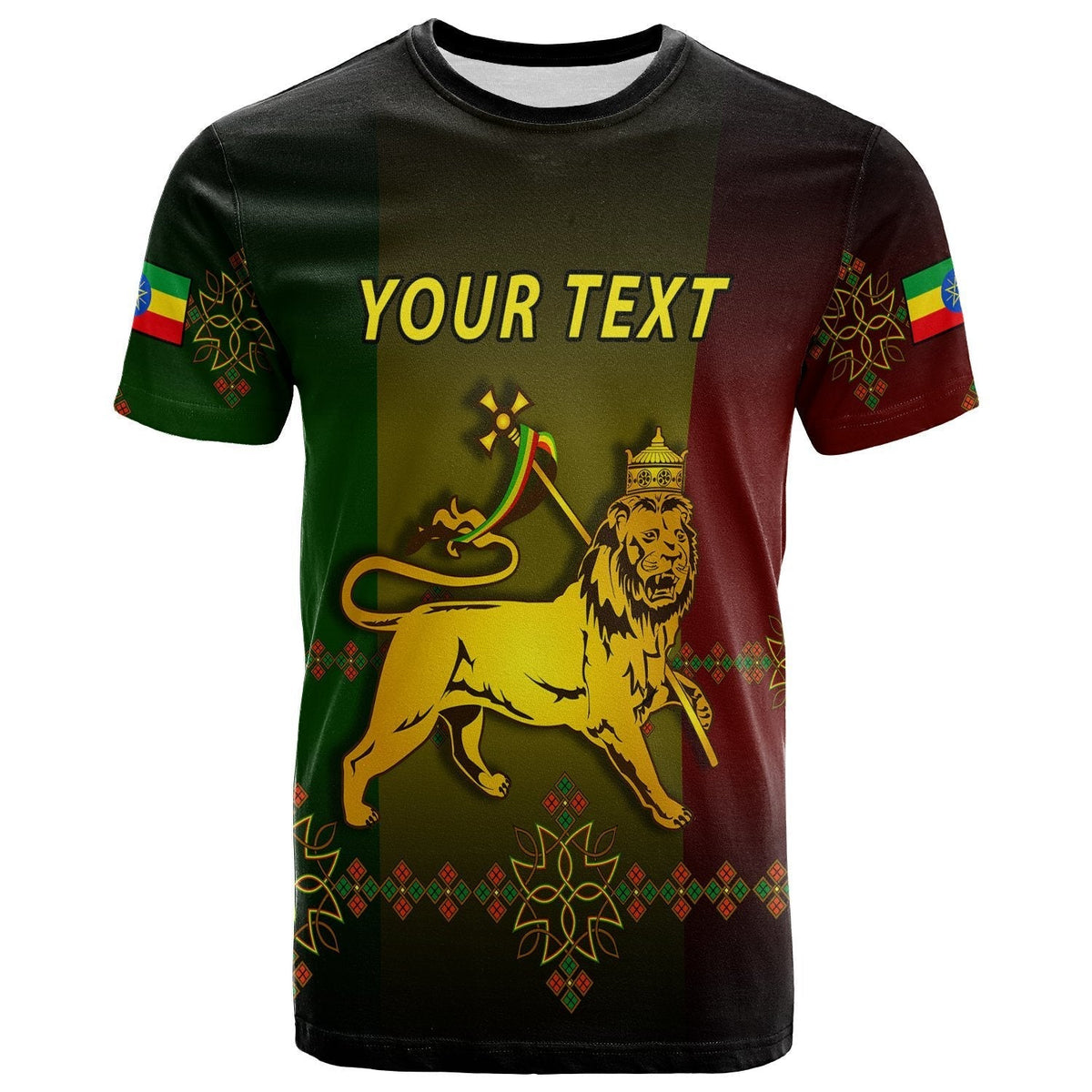 Custom Ethiopia T Shirt LT13 - Wonder Print Shop