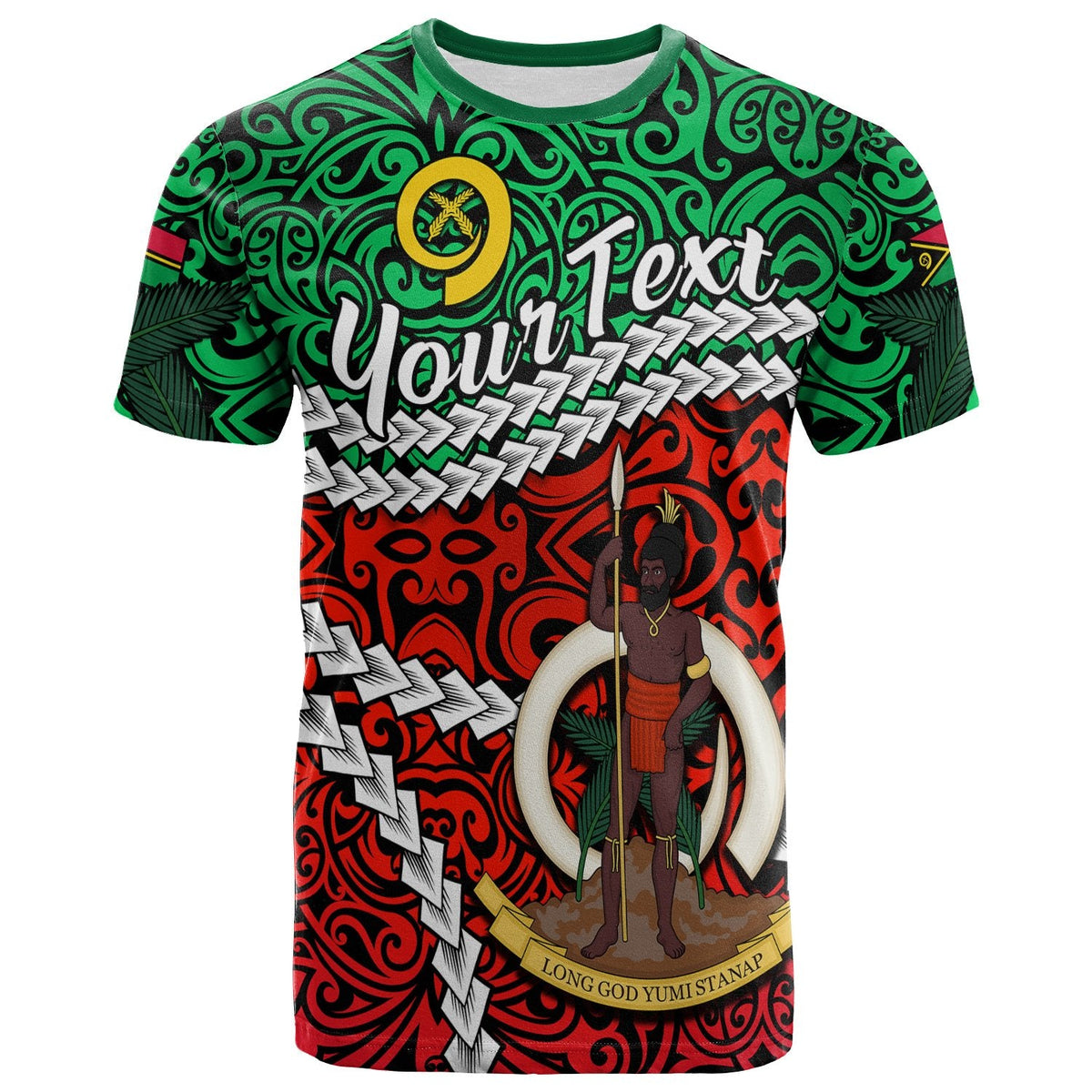 Custom Vanuatu T Shirt Simple LT13 - Wonder Print Shop