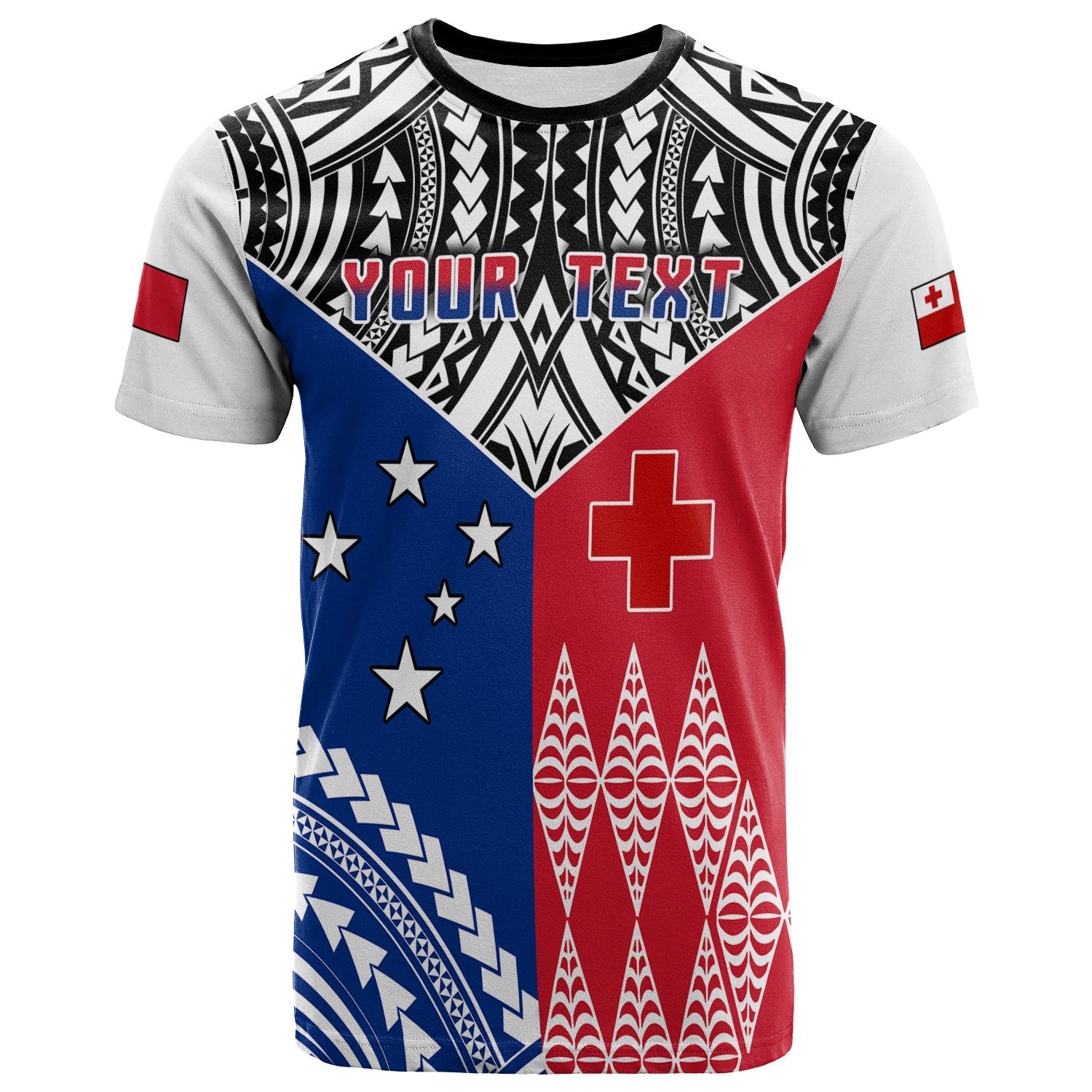 Custom Spirit of TokoUso T Shirt Tonga and Samoa LT13 - Wonder Print Shop