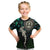 Custom Aotearoa Paua Shell T Shirt KID Maori Manaia and Fish LT13 - Wonder Print Shop