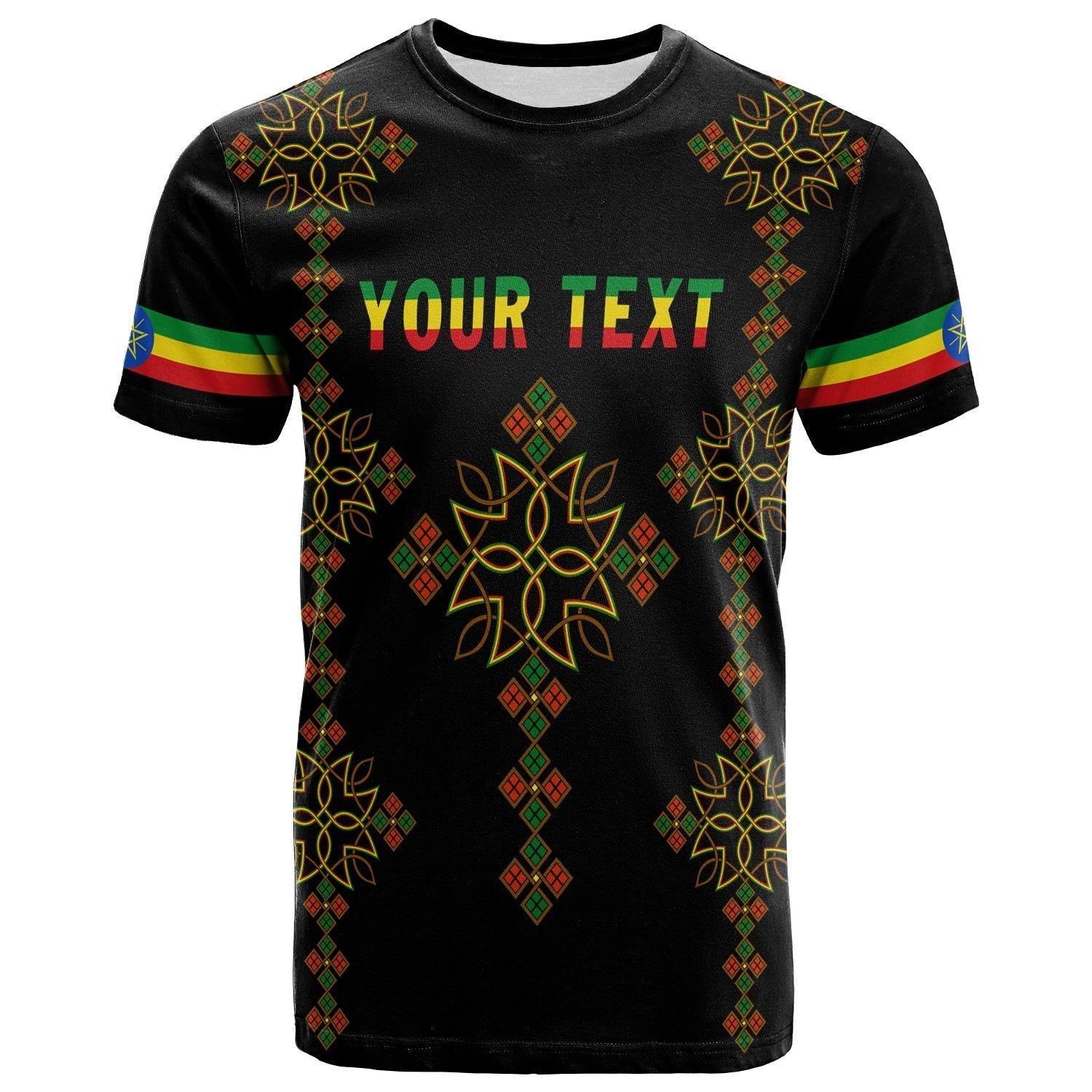 custom-personalised-ethiopia-t-shirt-version-map