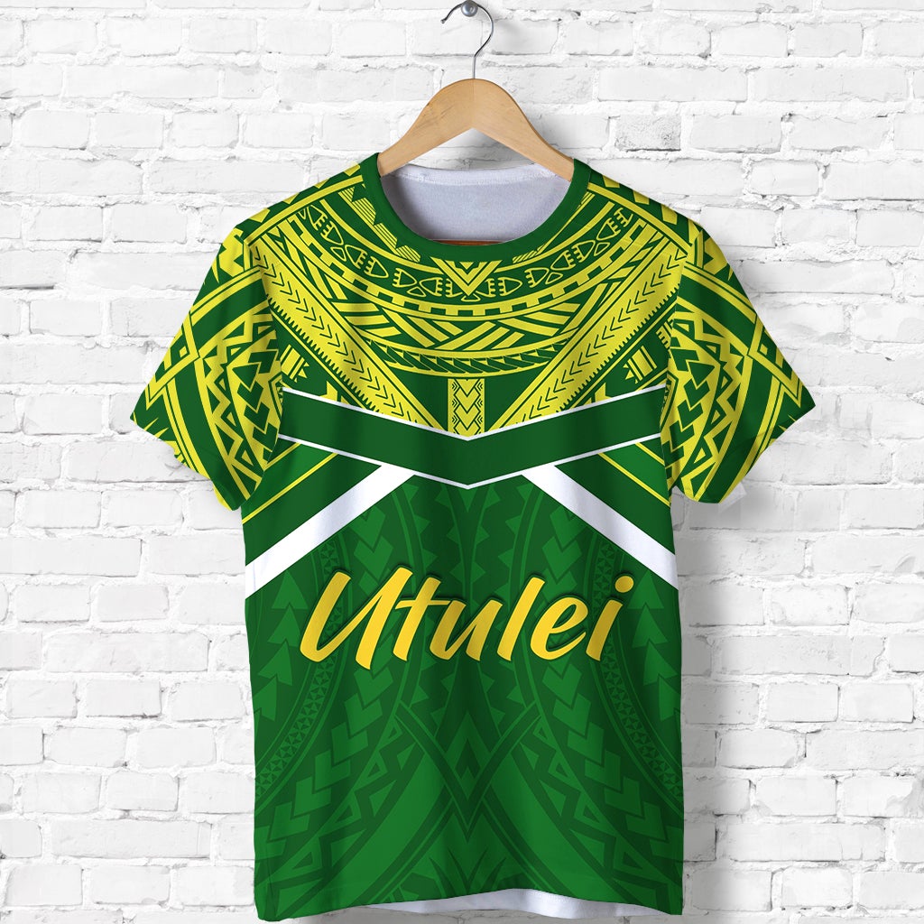 Custom Utulei Polyneisan T Shirt UT Never Say Die LT13 - Wonder Print Shop
