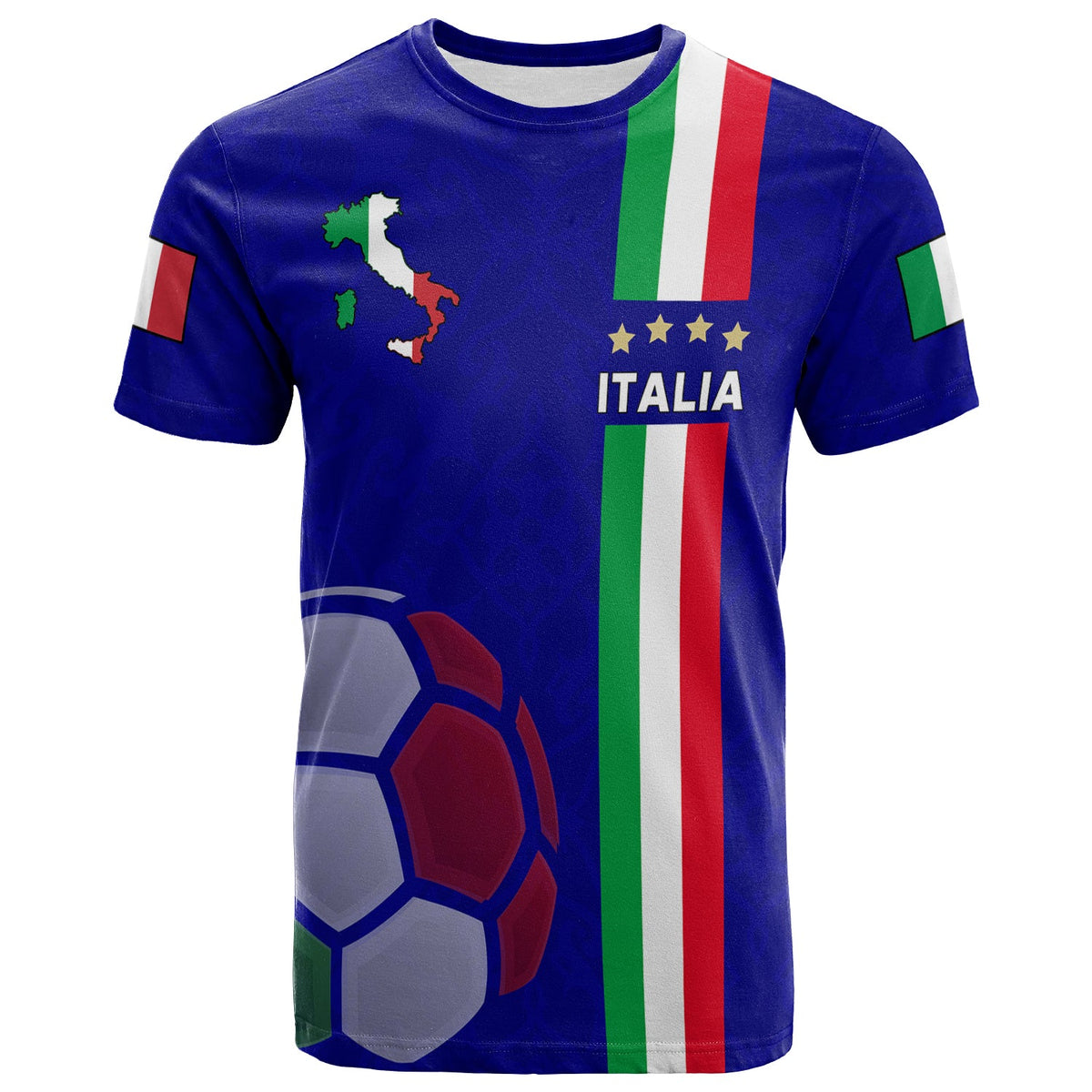 Italia T Shirt We Are The Champions LT13 - Wonder Print Shop