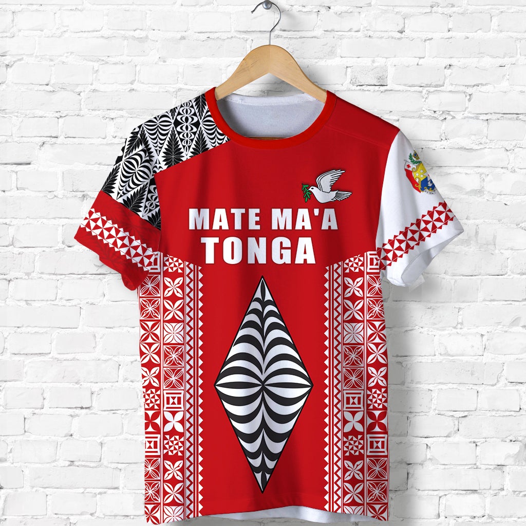 Tonga Rugby T Shirt Mate Ma'a Tonga LT13 - Wonder Print Shop
