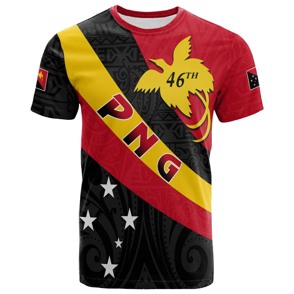 Papua New Guinea T Shirt Happy Independence Day LT13 - Wonder Print Shop