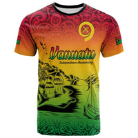 Vanuatu Peaceful T Shirt Independence Anniversary LT13 - Wonder Print Shop