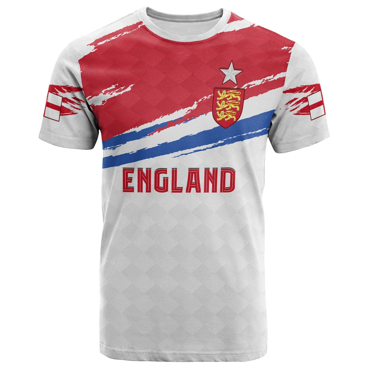 England Football T Shirt Come On England LT13 - Wonder Print Shop