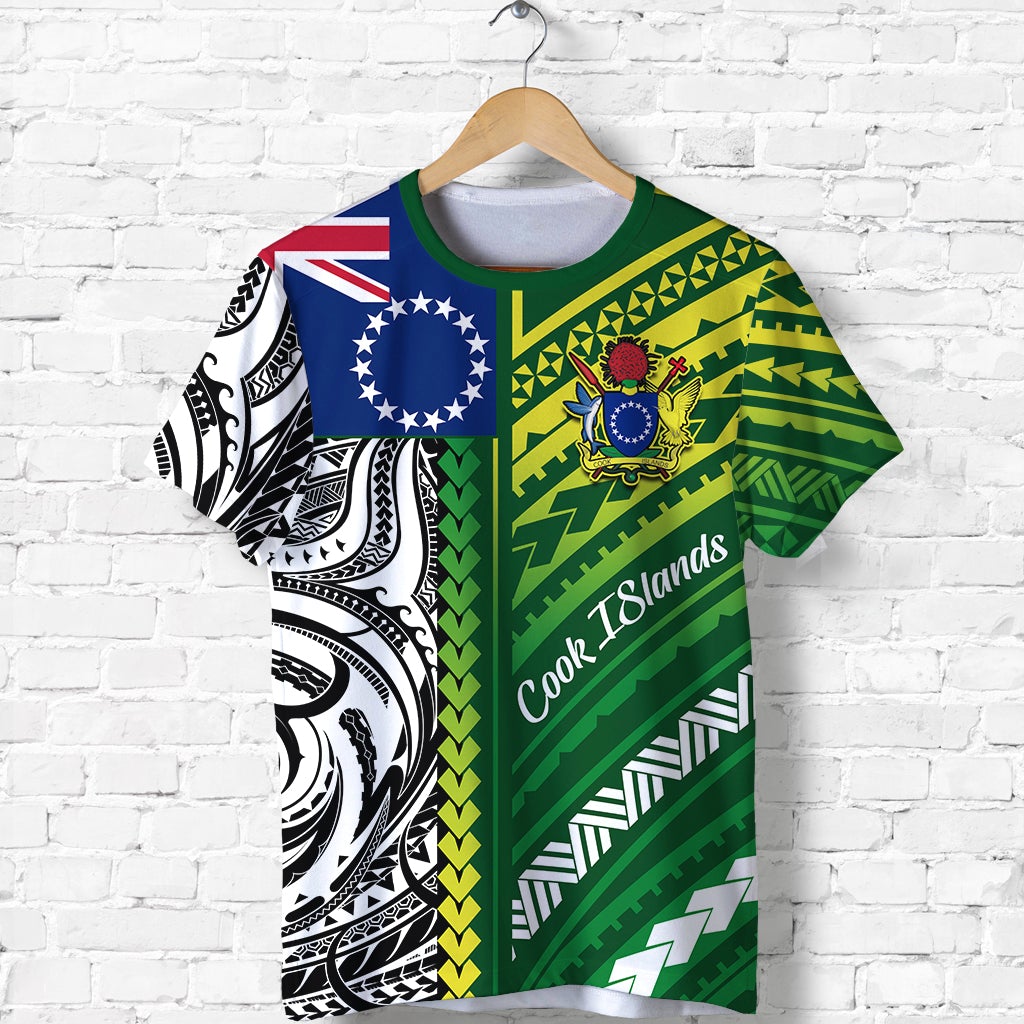 Cook Islands Unique T Shirt Polynesia Pattern LT13 - Wonder Print Shop