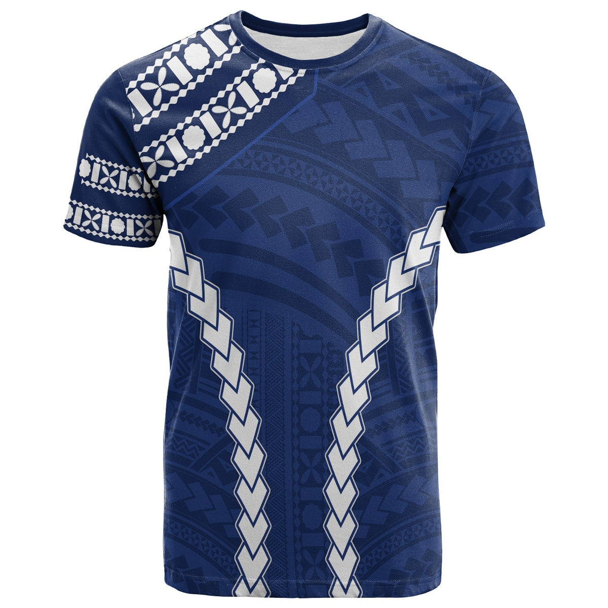 Fiji Navy T Shirt LT13 - Wonder Print Shop