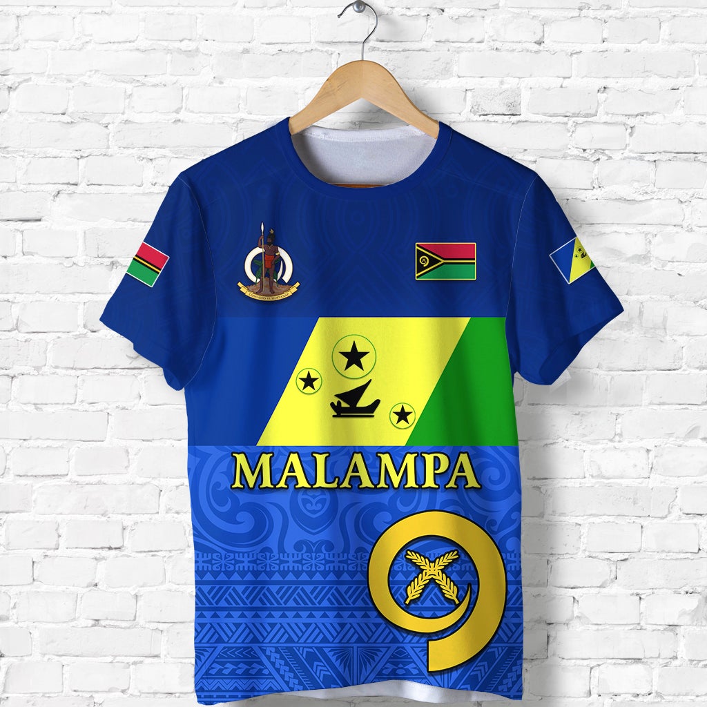 Custom Malampa Province T Shirt Vanuatu Proud LT13 - Wonder Print Shop