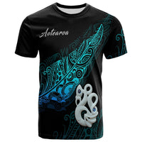 Aotearoa T Shirt Fern Mix Manaia Matau LT13 - Wonder Print Shop