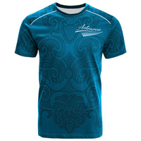 Custom Maori 2021 T Shirt Turquoise Aotearoa Tattoo Custom Text and Number LT13 - Wonder Print Shop