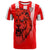 Custom Labasa Football T Shirt Strong Lion of Fiji Custom Text and Number LT13 - Wonder Print Shop