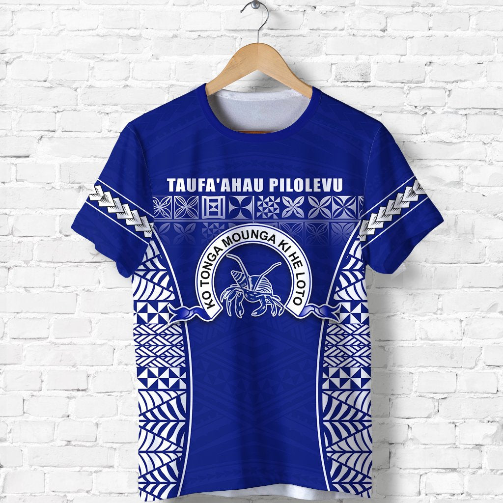 Taufa'Ahau Pilolevu T Shirt Ngatu Tongan Lt13 - Wonder Print Shop