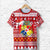 Tonga Kilisimasi Fiefia T Shirt Merry Christmas with Tongan Pattern LT13 - Wonder Print Shop