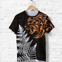 Leo Zodiac Style Maori T Shirt Orange Lion LT13 - Wonder Print Shop