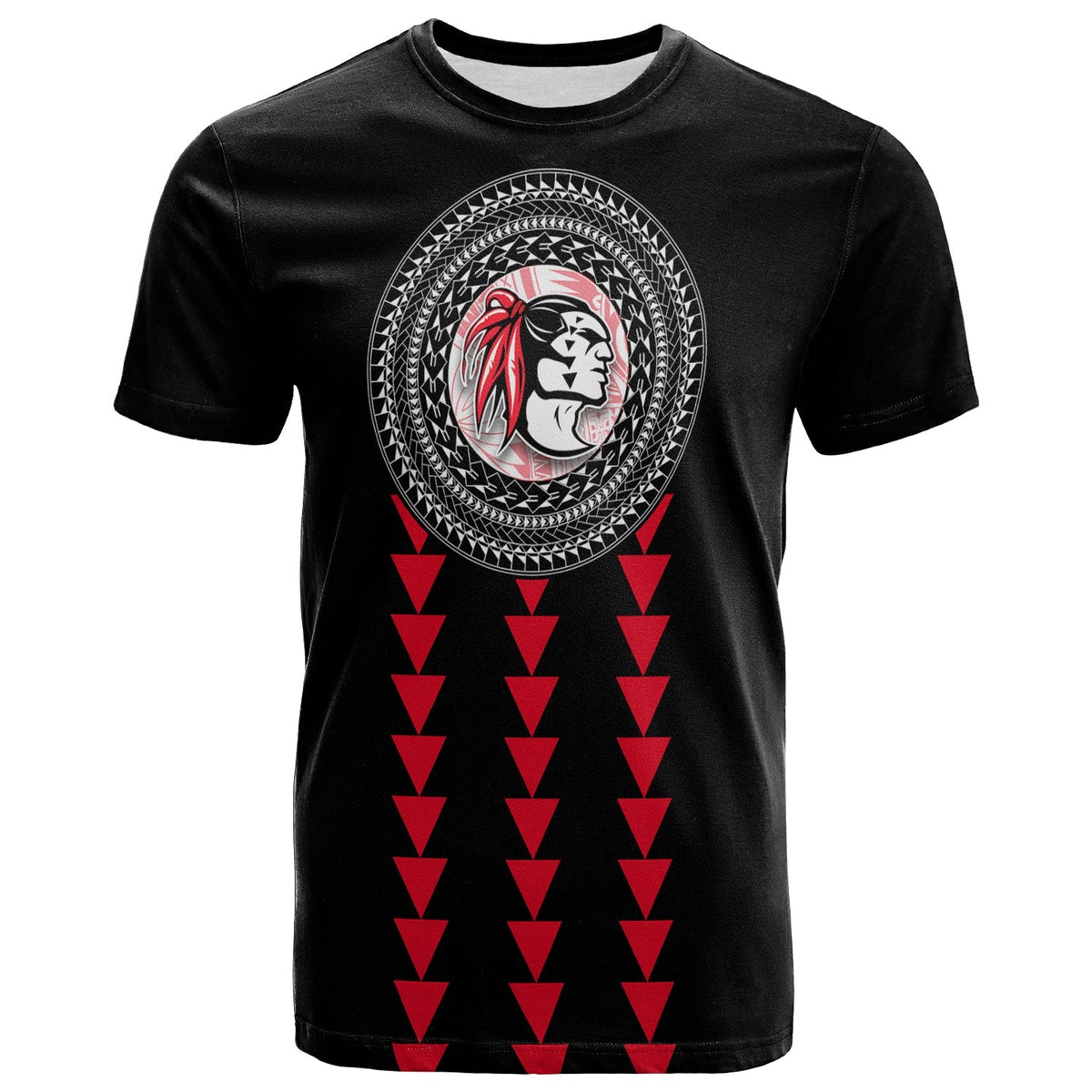 Red Raiders T Shirt Kahuku School LT13 - Wonder Print Shop
