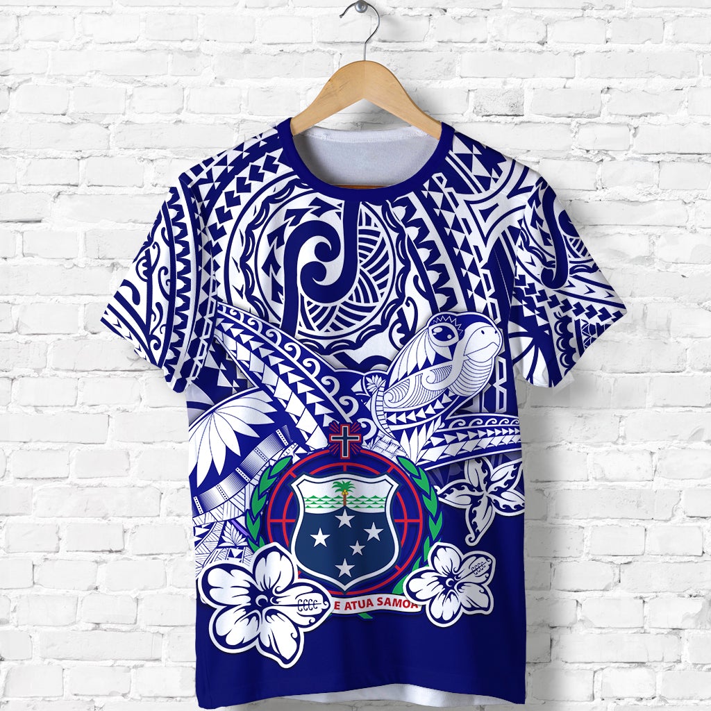 Samoa Polynesian T Shirt Samoan Loved Turtles LT13 - Wonder Print Shop