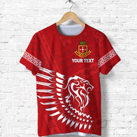 Custom Lion Kolisi Tonga T Shirt Atele Year Class and Your Text LT13 - Wonder Print Shop