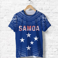 Samoa T Shirt Simple Polynesian Lt13 - Wonder Print Shop