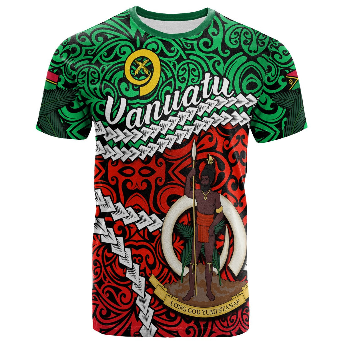 Vanuatu T Shirt Simple LT13 - Wonder Print Shop