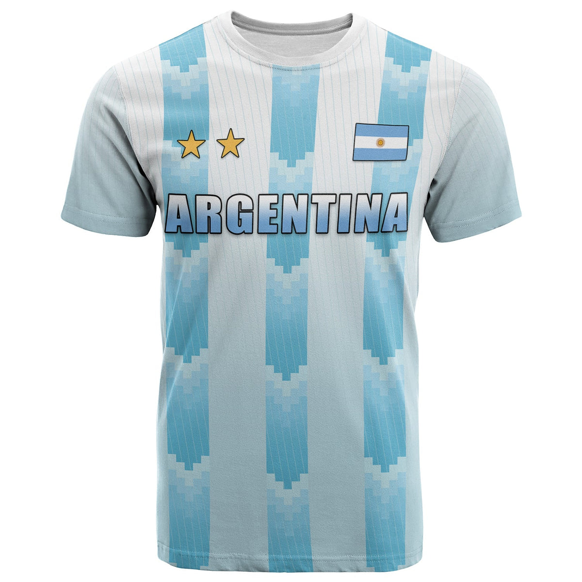 Argentina Football T Shirt Argentina Champions LT13 - Wonder Print Shop
