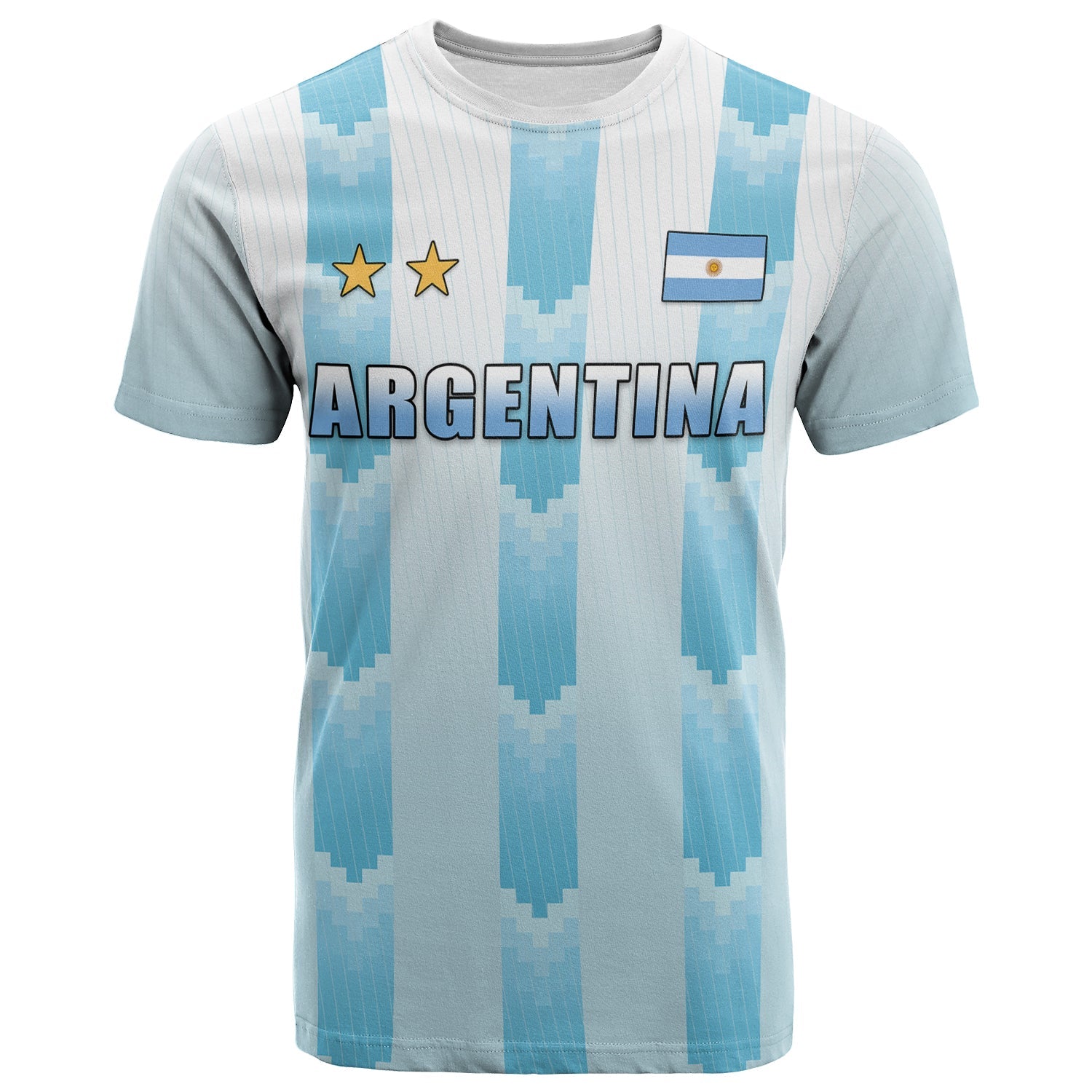Argentina Football T Shirt Argentina Champions LT13 - Wonder Print Shop