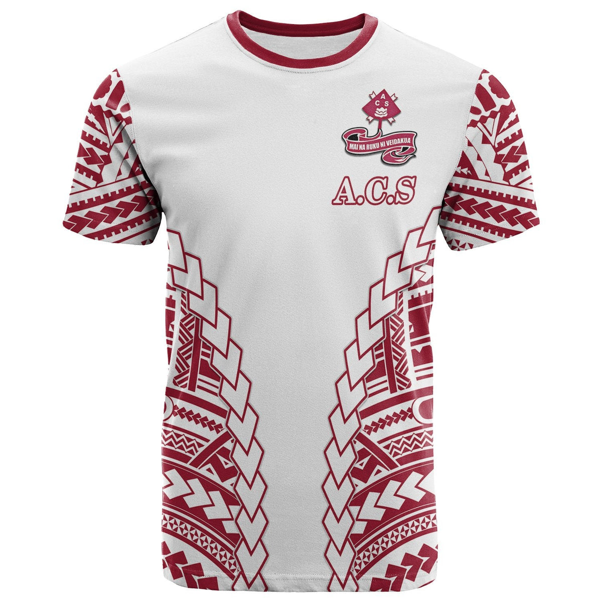 Custom Adi Cakobau School T Shirt Lovely Girl A.C.S LT13 - Wonder Print Shop
