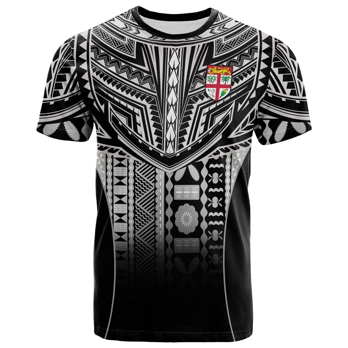 Custom Fiji Faithful T Shirt Version Black Custom Text and Number LT13 - Wonder Print Shop