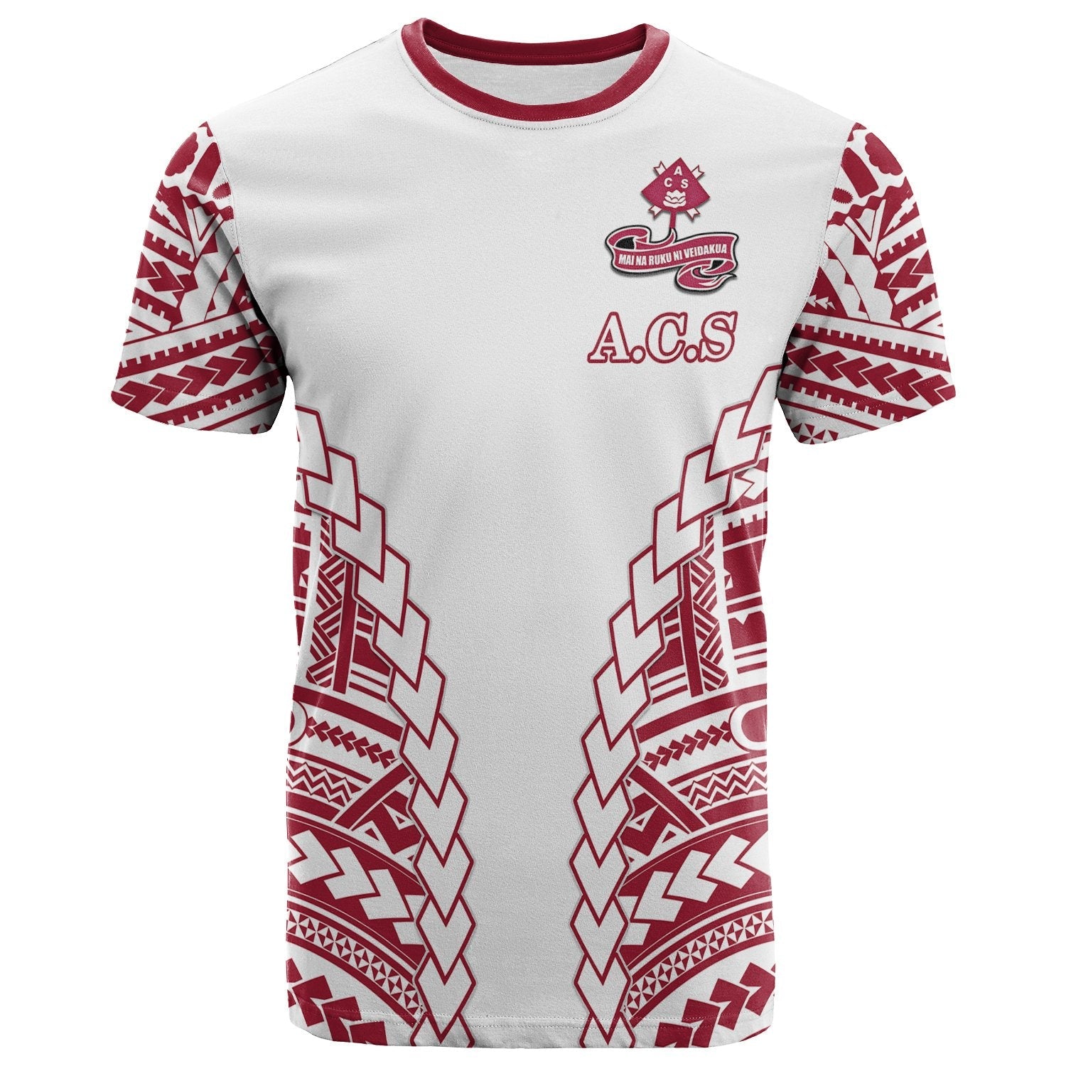 Adi Cakobau School T Shirt Lovely Girl A.C.S LT13 - Wonder Print Shop