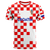 Custom Croatia T Shirt Football 2022 LT2
