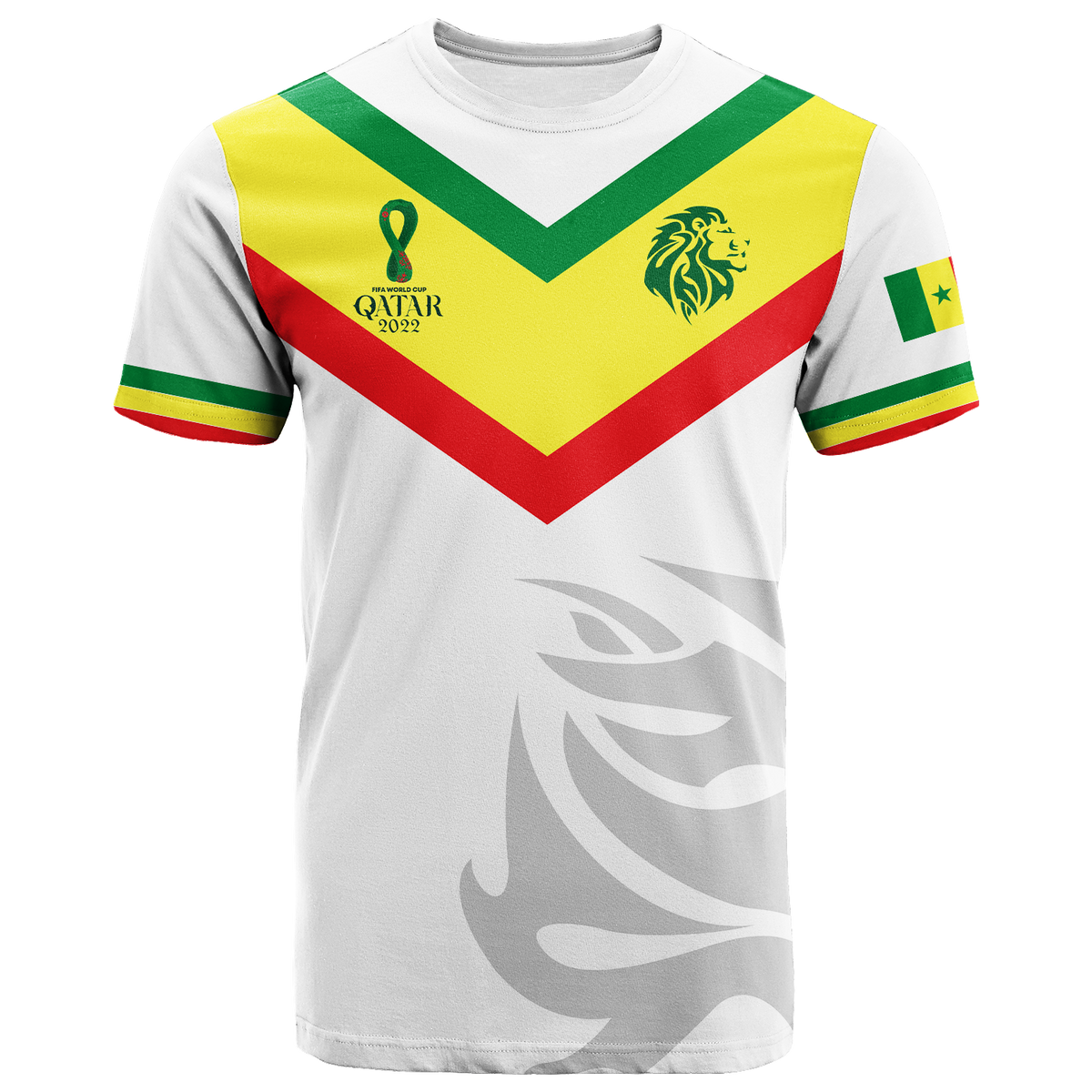 Senegal Football World Cup 2022 T Shirt LT2 - Wonder Print Shop