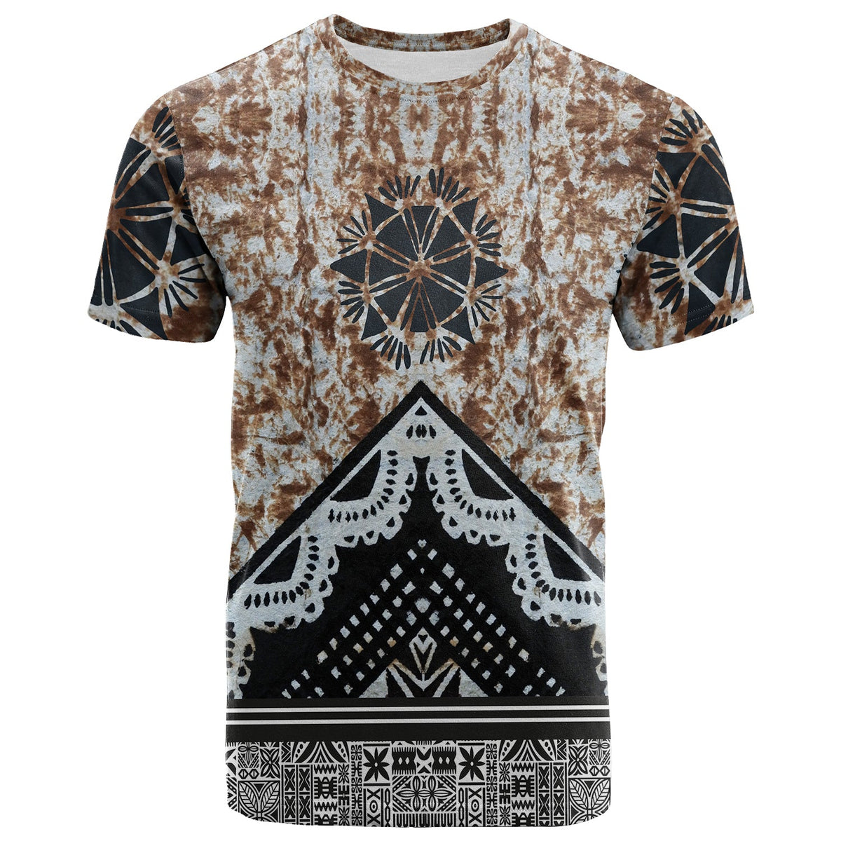 Fiji Masi Brown T Shirt - Wonder Print Shop
